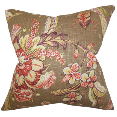Penton Floral Throw Pillow One Allium Andruska Toile Cotton Throw Pillow